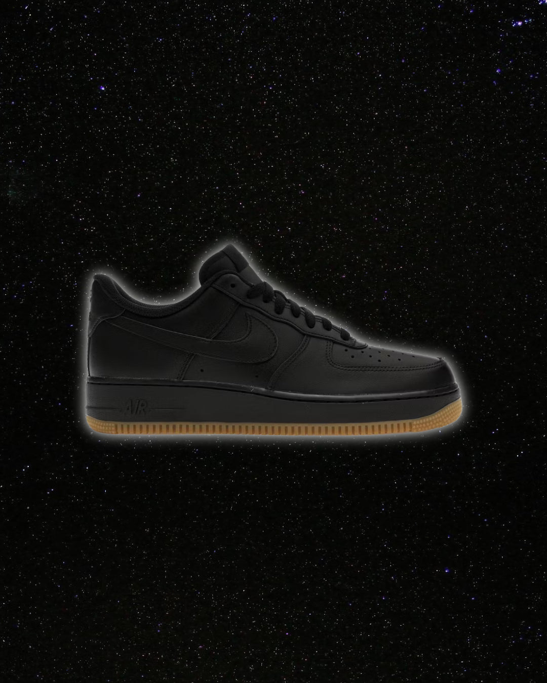 Black/Gum Air Force 1