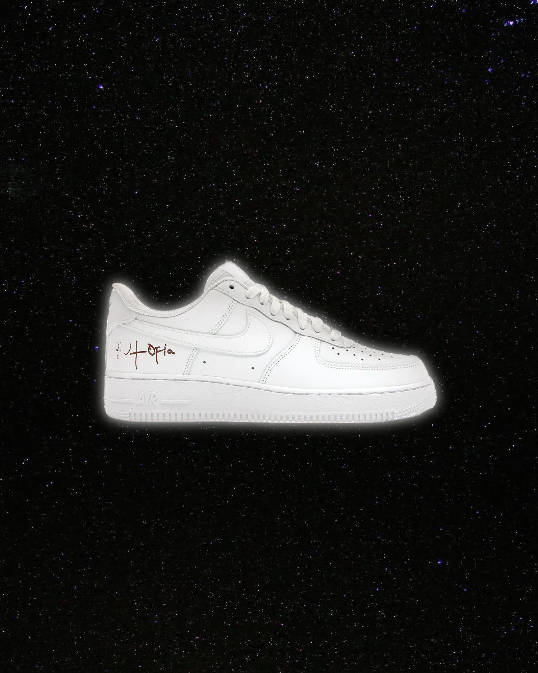 Air Force 1 White (Travis Scott Cactus Jack Utopia Edition)