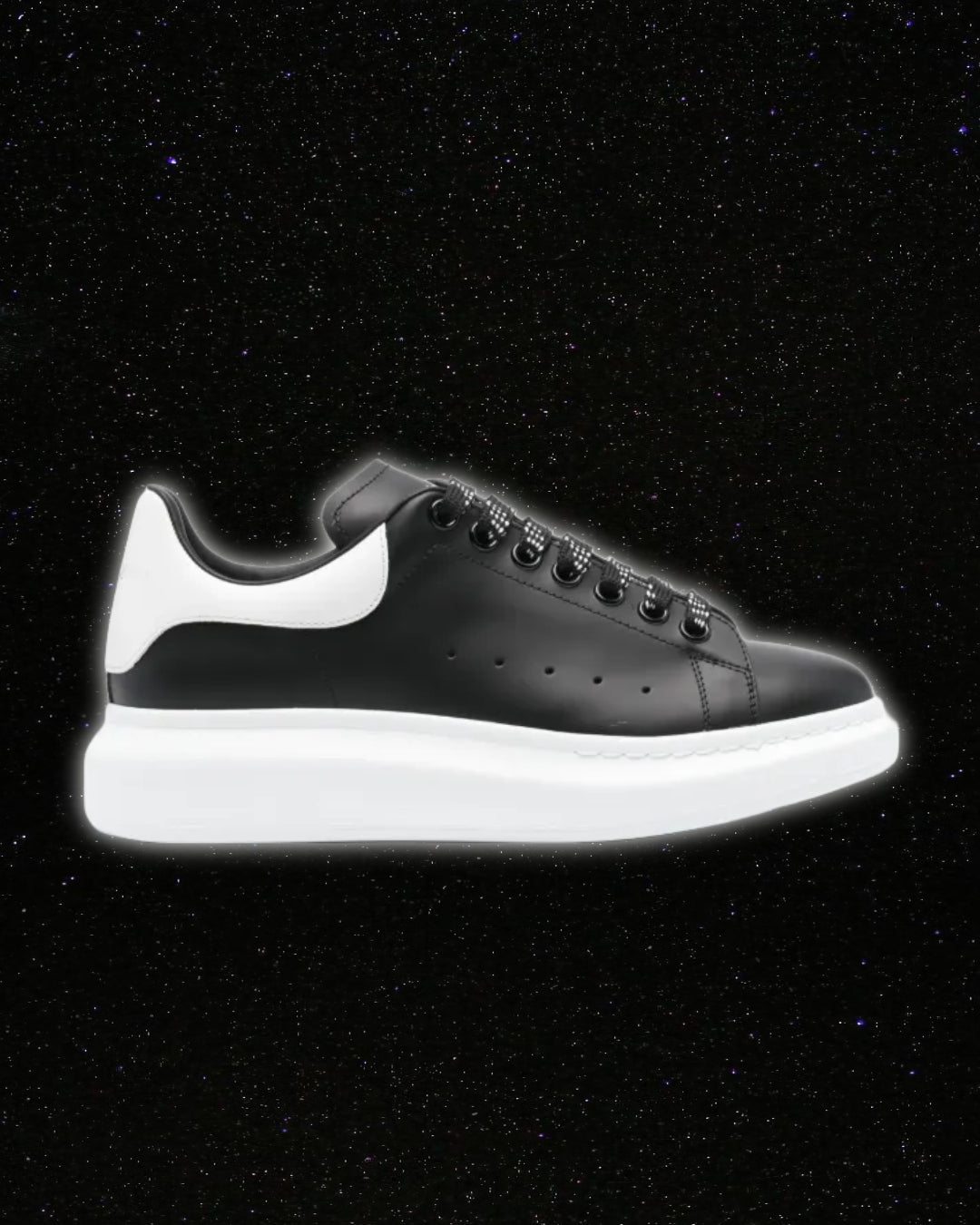 Alexander McQueen Oversized Sneakers – Black
