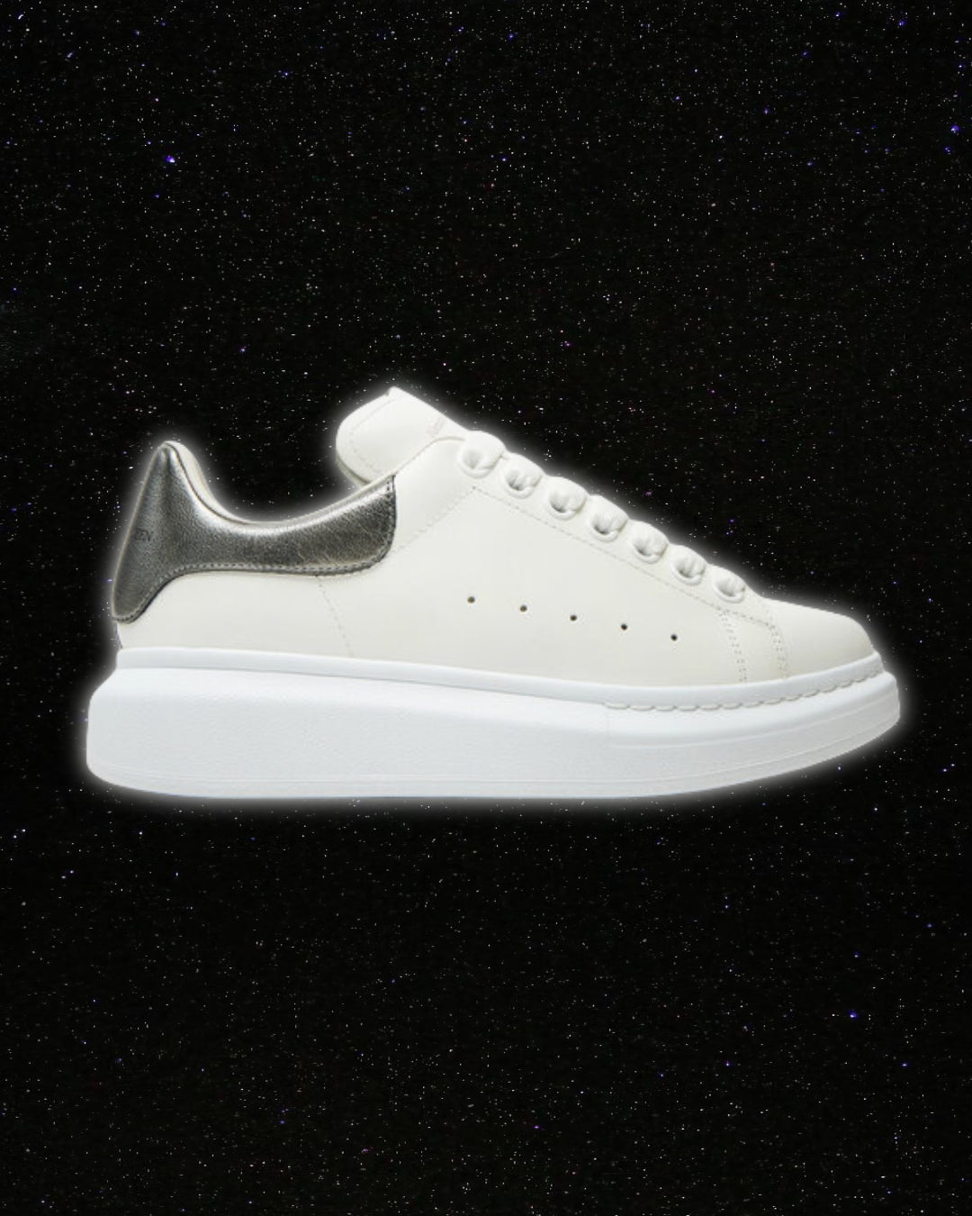 Alexander McQueen Oversized Sneakers 553770WHFBU – White